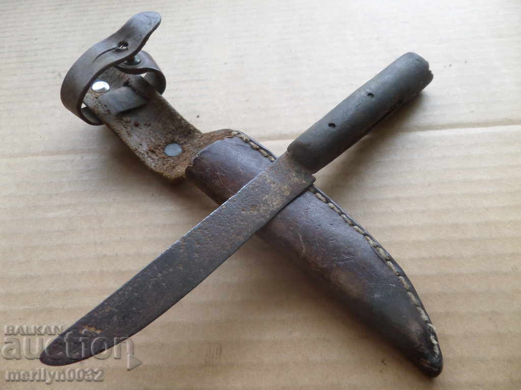 An old shepherd knife with a cane, a dagger, a blade, a bayonet with price 56.00 BGN | € 28.63 An old shepherd knife with a cane, a dagger, a blade, a bayonet with price 56.00 BGN | € 28.63