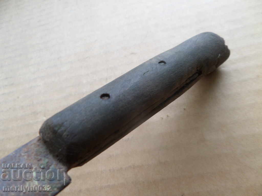 An old shepherd knife with a cane, a dagger, a blade, a bayonet - 6 An old shepherd knife with a cane, a dagger, a blade, a bayonet - 6