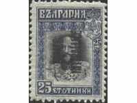 Καθαρό σήμα 25 σεντς Nadpechatka 1919 από τη Θράκη