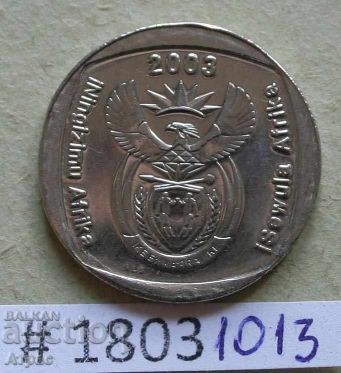 2ος γύρος 2003 Νότια Αφρική - γραμματόσημο-UNC με τιμή € 1.23 | 2.41 BGN