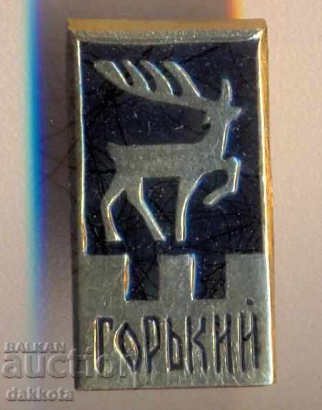 Badge Gorkij