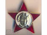 Insigna Small Volodya Lenin, planta Dinamo Poltava