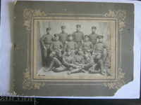 Old photograph. Military, cadets ...