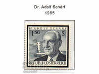 1965. Austria. Comemorative - președintele Dr. Adolf Sharf.
