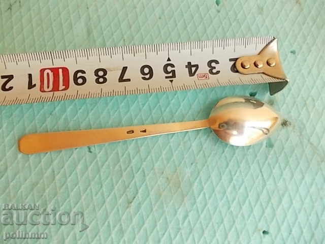Russian silver spoon - 2 with price 45.00 BGN | € 23.01