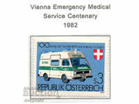 1982. Austria. 100 de ani de asistență de urgență la Viena.