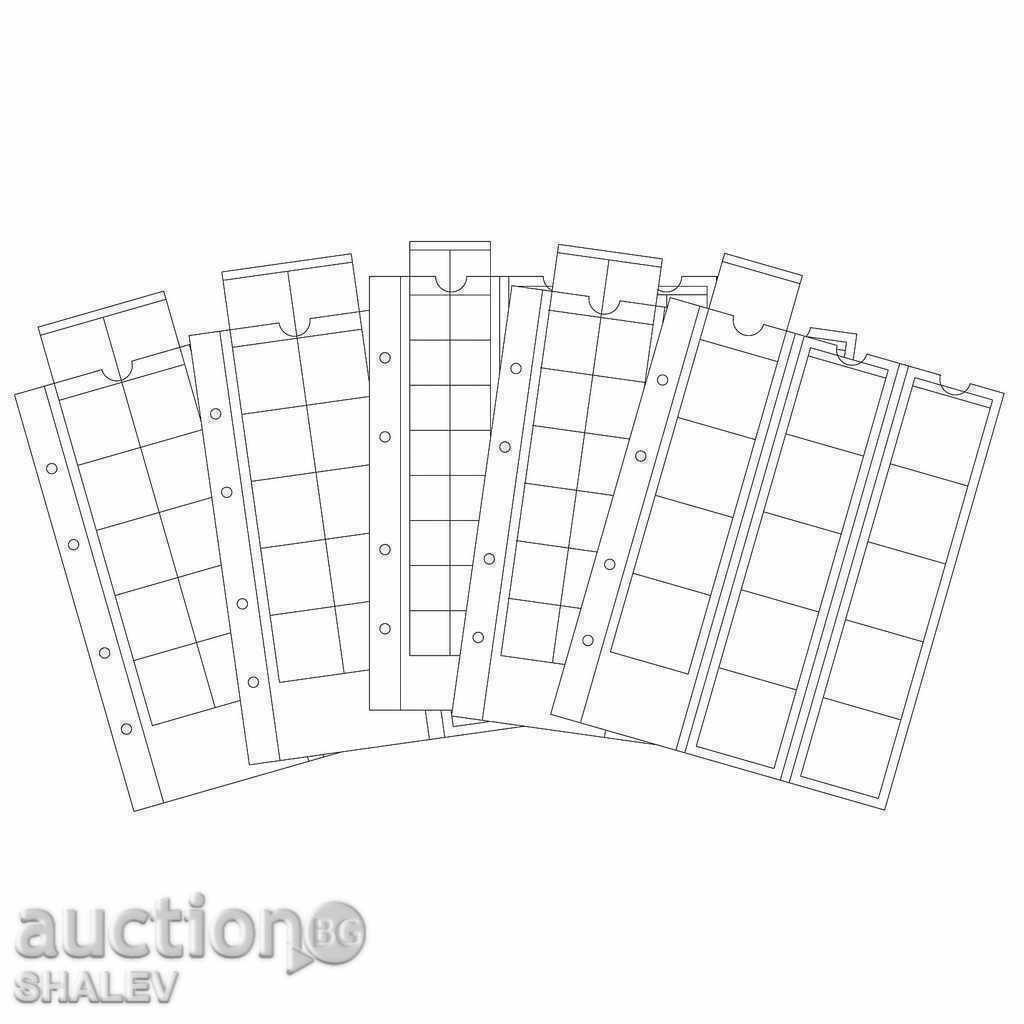 OPTIMA coin sheets for 15 coins per sheet - 5 pcs/pack (999) with price 17.69 BGN | € 9.04 OPTIMA coin sheets for 15 coins per sheet - 5 pcs/pack (999) with price 17.69 BGN | € 9.04