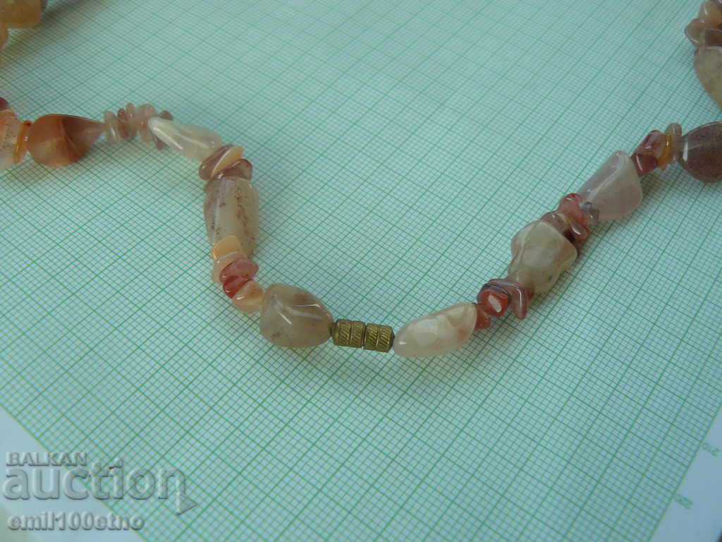 Auction Gerdan - Necklace made of natural stones Auction Gerdan - Necklace made of natural stones