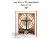 1981. Αυστρία. Διεθνής Ομοσπονδία Φαρμακοποιών.