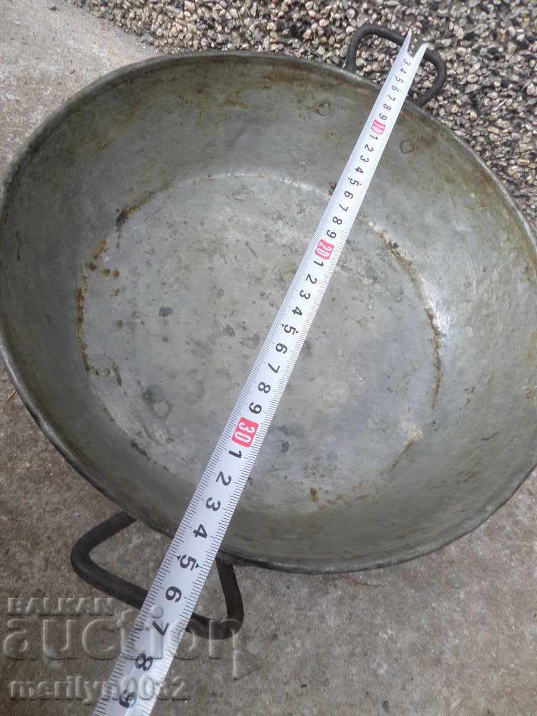 Auction Old copper tray, sahane, baker, tray, tray Auction Old copper tray, sahane, baker, tray, tray