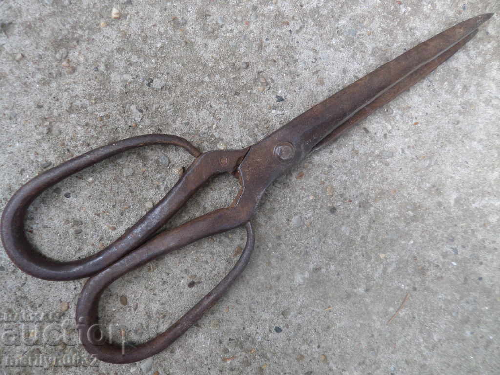 Delivery of Renaissance forged scissors, wrought iron Delivery of Renaissance forged scissors, wrought iron