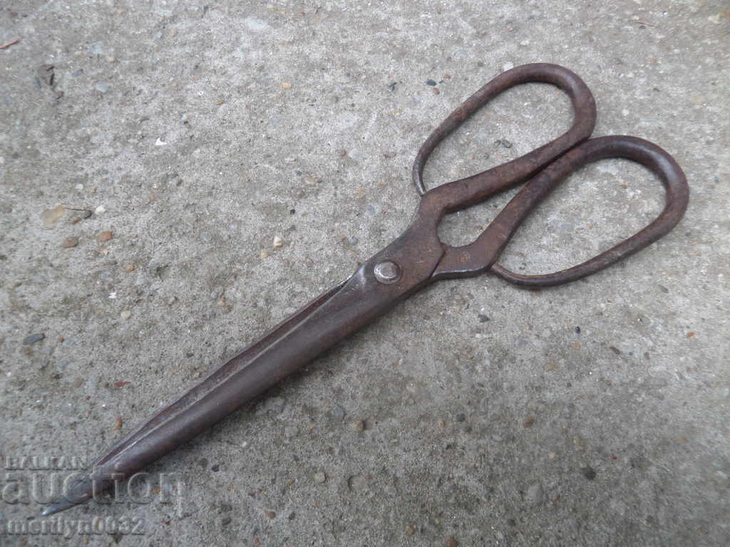 Renaissance forged scissors, wrought iron - 5 Renaissance forged scissors, wrought iron - 5