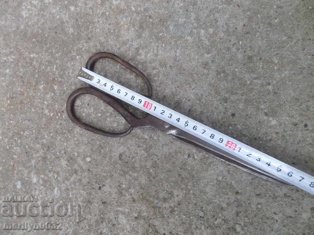 Renaissance forged scissors, wrought iron - 6 Renaissance forged scissors, wrought iron - 6