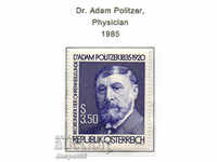 1985. Austria. Adam Politzer, medic austriac.