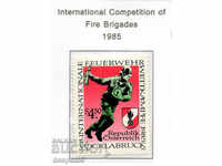 1985. Austria. Al 8-lea concurs internațional de incendiu.