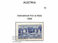 1966. Αυστρία. Πρώτη Διεθνής Έκθεση στην Ουαλία.