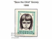 1966. Австрия. 10 г. австрийско дружество "Спасете децата".