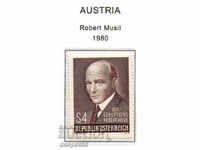 1980. Αυστρία. Robert Musil, Αυστριακός συγγραφέας και θεατρικός συγγραφέας.