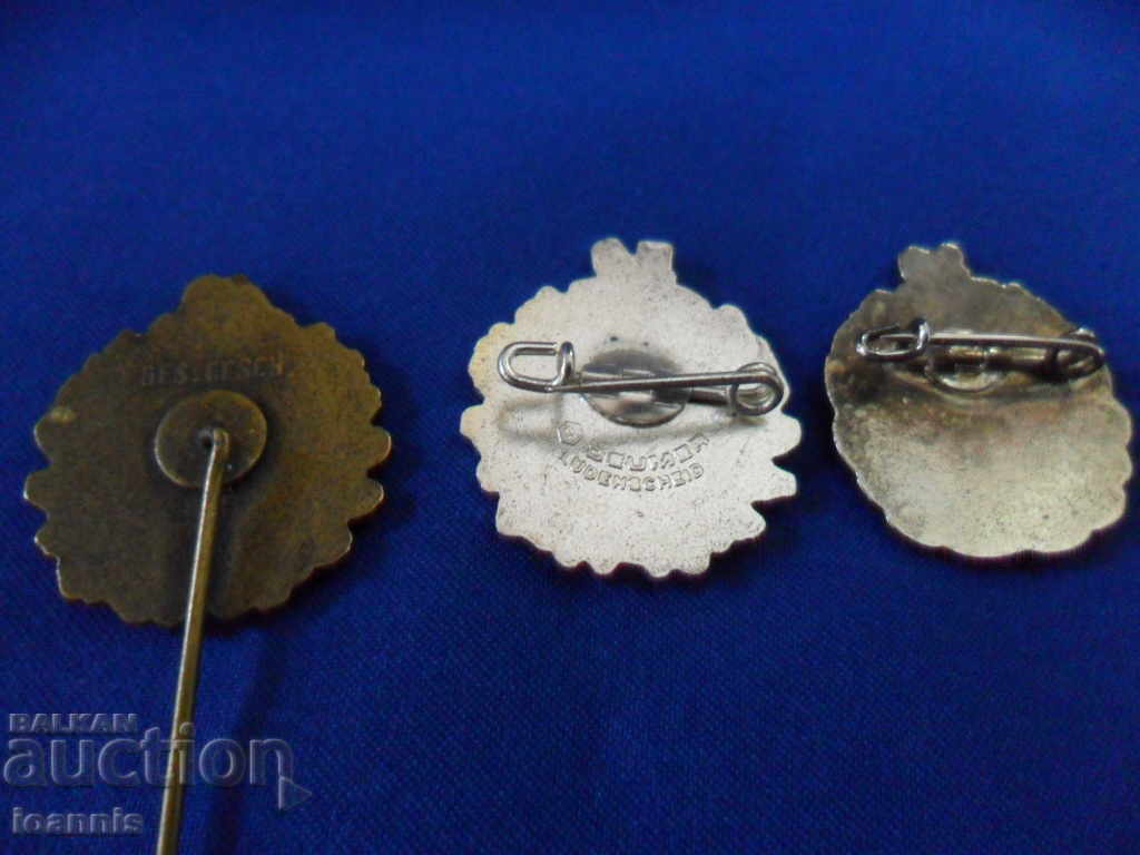 Rare military / veteran signs - Lot, Germany with price 49.99 BGN | € 25.56 Rare military / veteran signs - Lot, Germany with price 49.99 BGN | € 25.56
