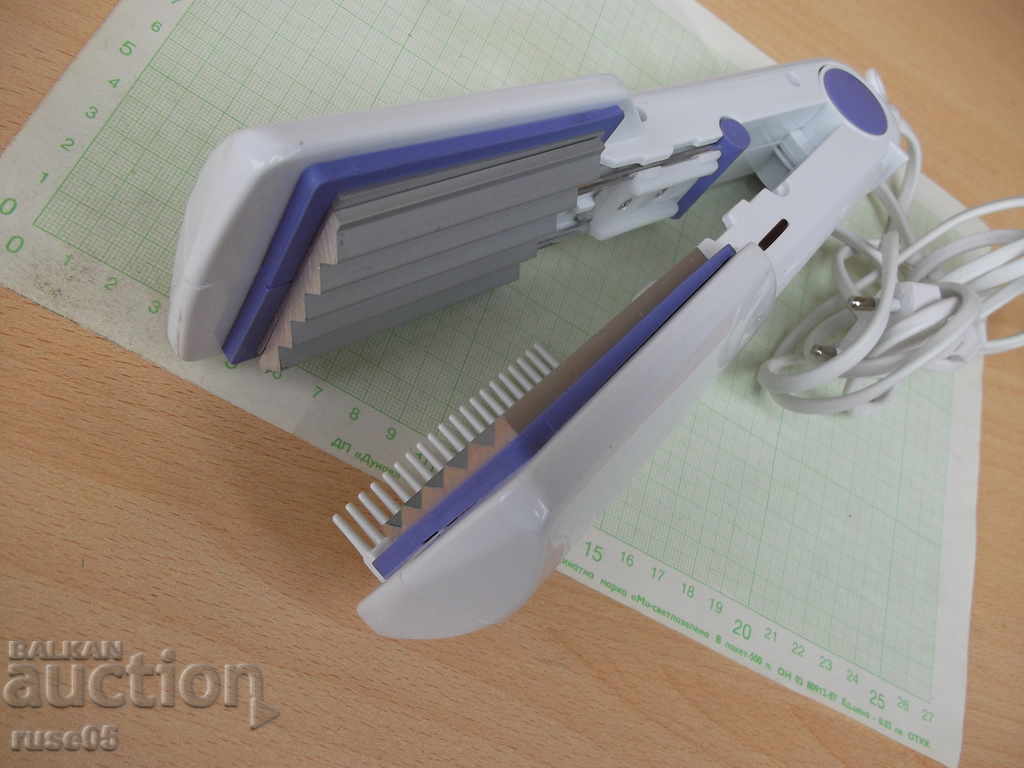 Curling and straightening machine with brush working - 5 Curling and straightening machine with brush working - 5