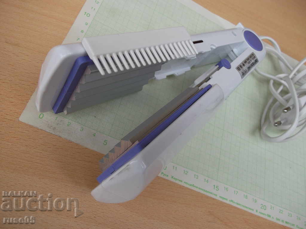 Curling and straightening machine with brush working - 6 Curling and straightening machine with brush working - 6