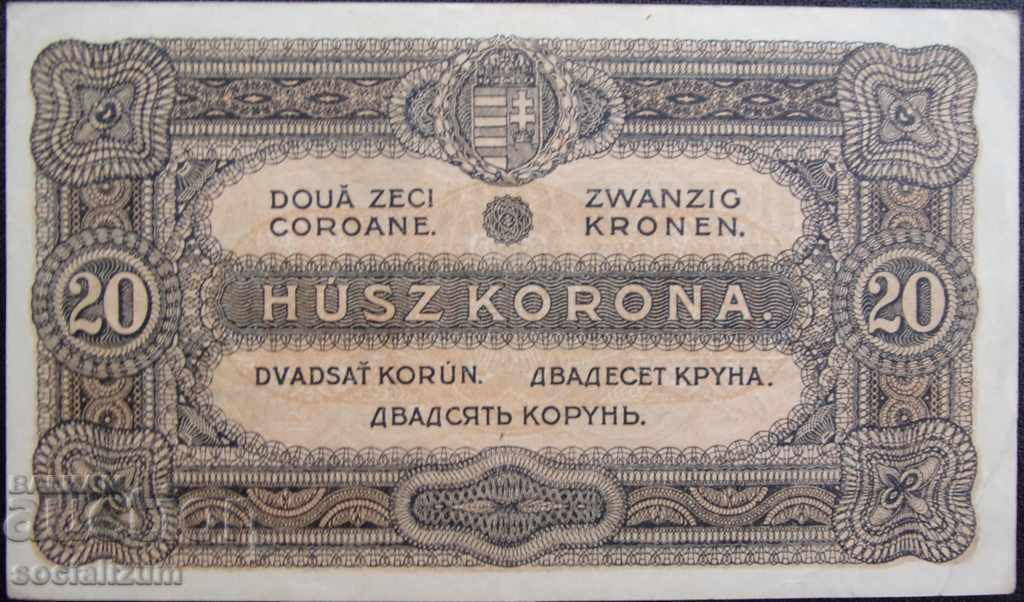 Austrograde 20 de coroane 1920 Rare cu preț € 13.80 | 26.99 BGN