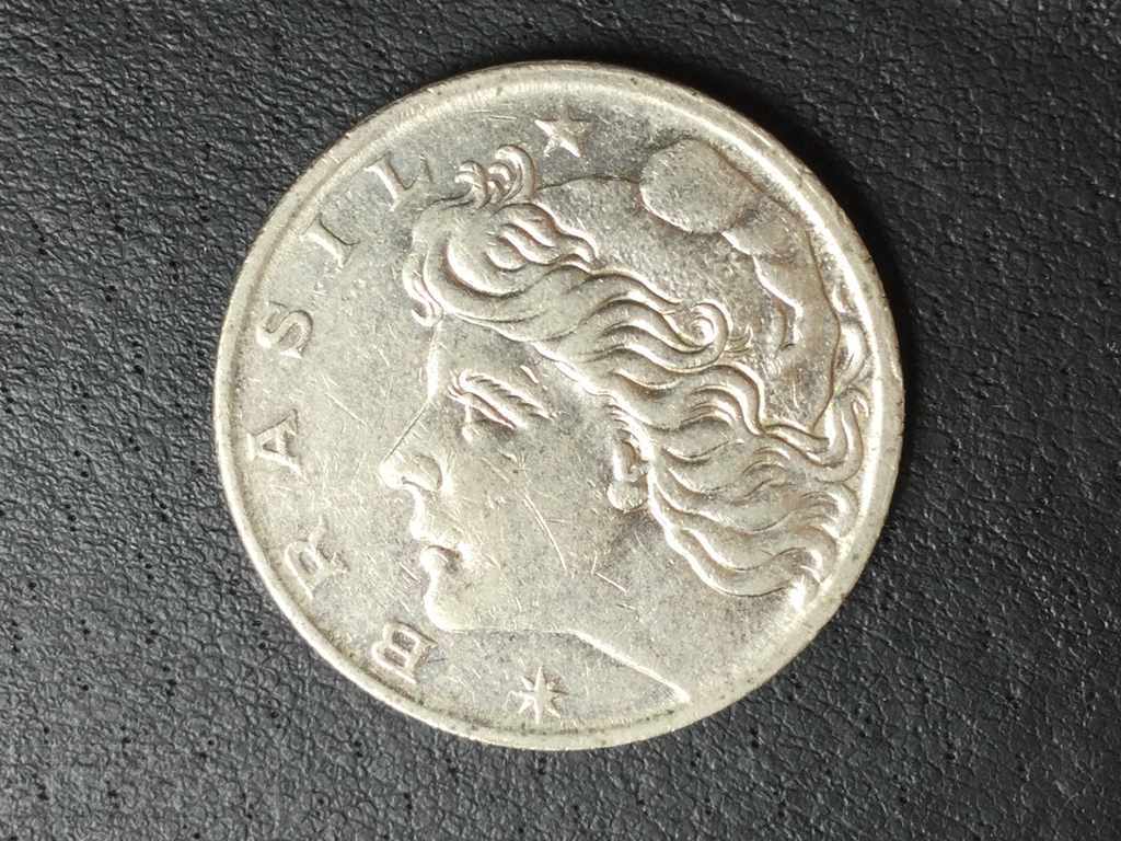 1 Cruzeiro Brazil with price 2.00 BGN | € 1.02