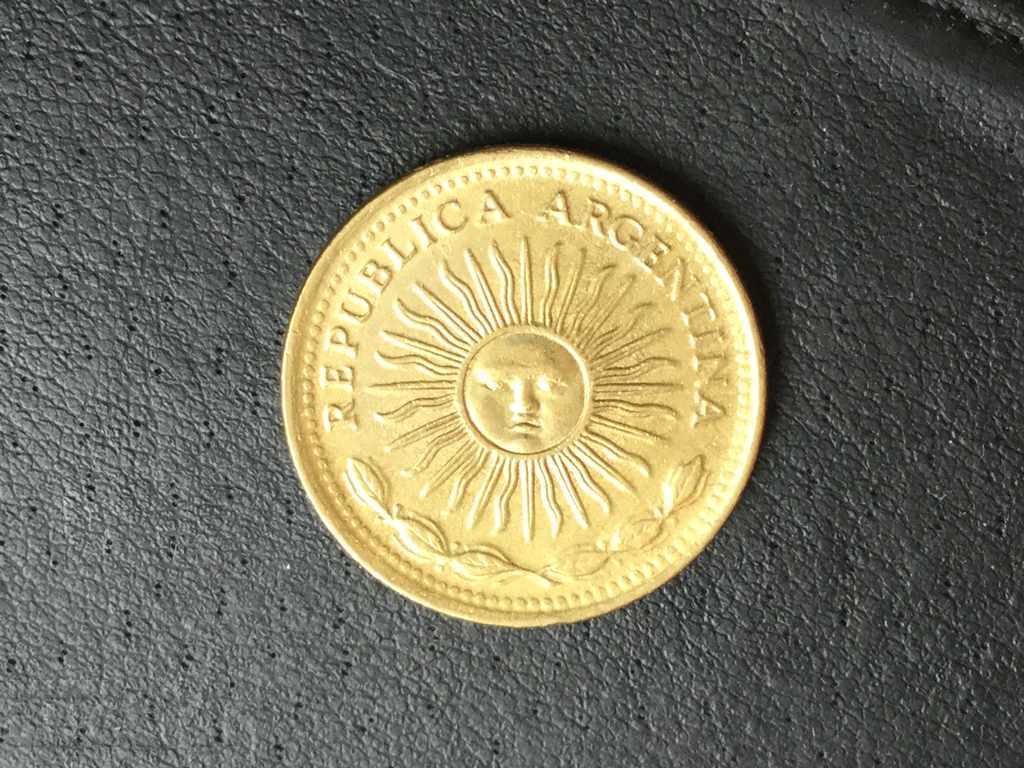 5 pesos Argentina 1977 with price 2.00 BGN | € 1.02 5 pesos Argentina 1977 with price 2.00 BGN | € 1.02