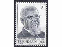 1980. Belgia. Franța Van Kauellart, politician flamand.