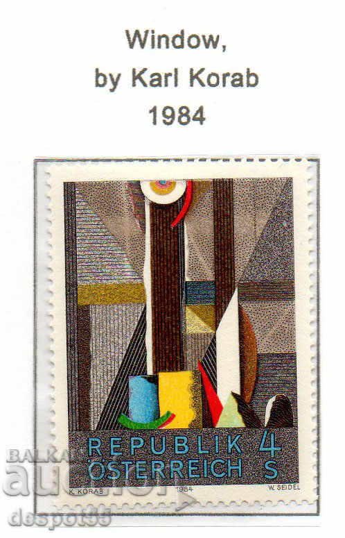 1984. Австрия. Модерно изкуство в Австрия.
