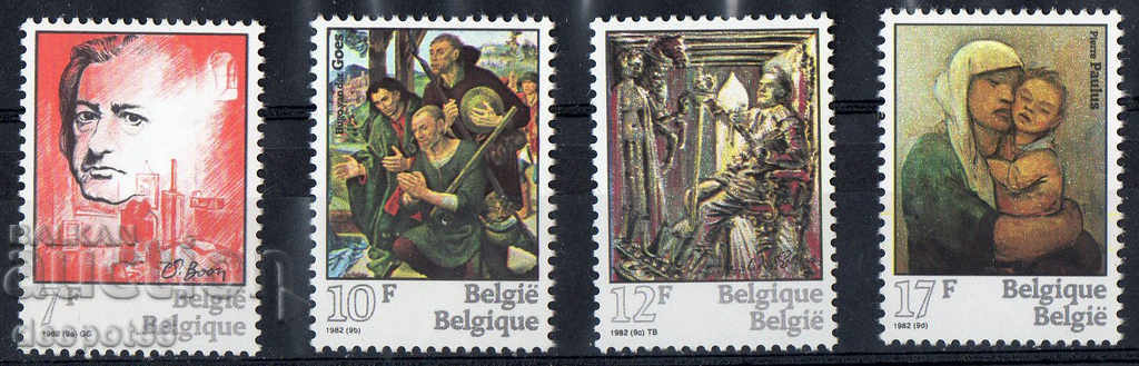 1982. Belgia. Publicarea în sprijinul culturii.