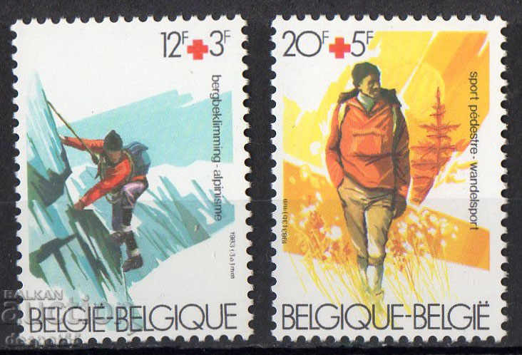 1983. Belgium. Red Cross.
