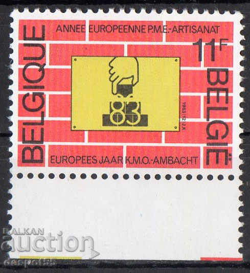 1983. Belgia. Anul european al meseriilor.