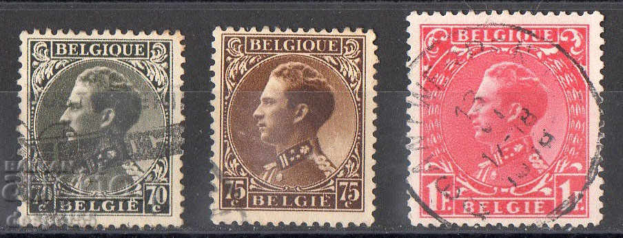 1934-35. Белгия. Портрет на Леополд III.