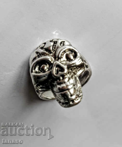 Auction Stainless steel ring, skull, punk, heavy metal Auction Stainless steel ring, skull, punk, heavy metal