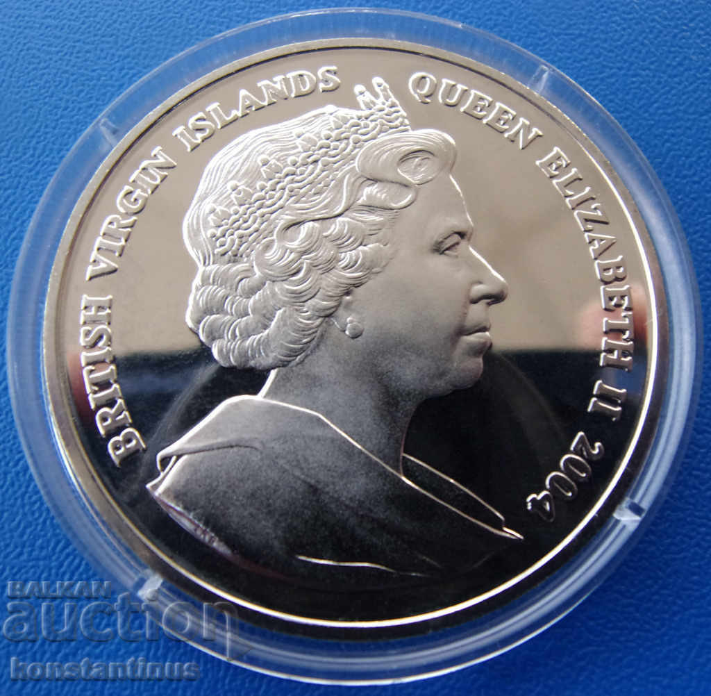 Insulele Virgine 1 Dollar 2004 UNC PROOF Rare cu preț € 28.12 | 55.00 BGN Insulele Virgine 1 Dollar 2004 UNC PROOF Rare cu preț € 28.12 | 55.00 BGN