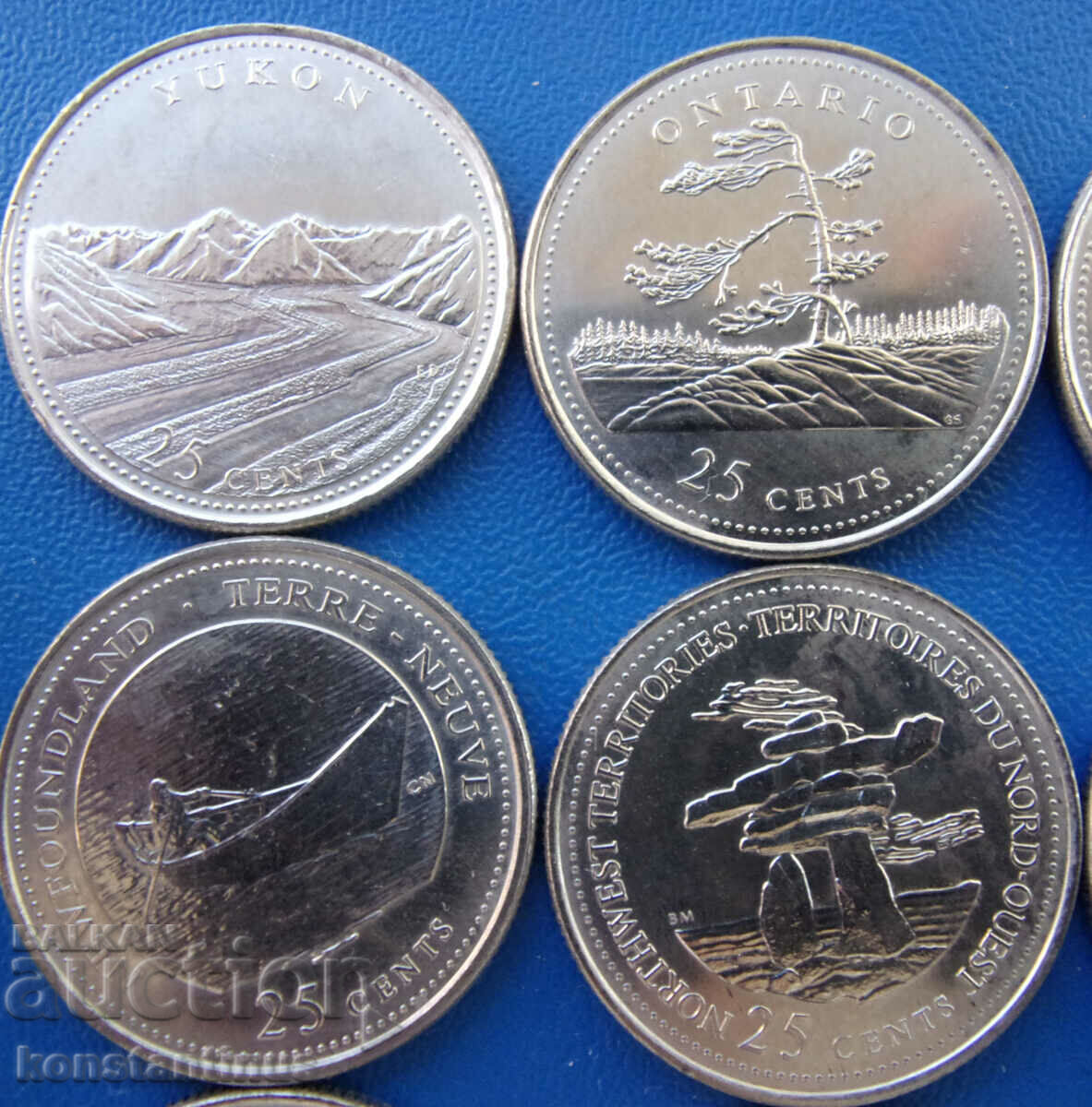 Set Canada 1992 - 125 de ani de Confederație UNC Rare cu preț € 79.25 | 155.00 BGN Set Canada 1992 - 125 de ani de Confederație UNC Rare cu preț € 79.25 | 155.00 BGN