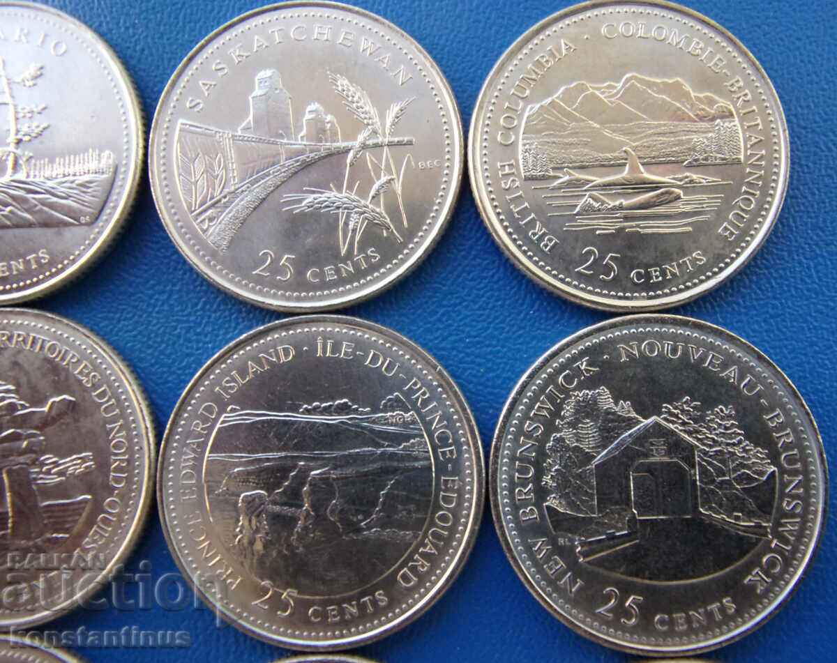 Licitație Set Canada 1992 - 125 de ani de Confederație UNC Rare Licitație Set Canada 1992 - 125 de ani de Confederație UNC Rare