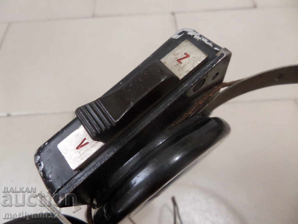 Auction Headset for eavesdropping calls MOI Bulgaria Auction Headset for eavesdropping calls MOI Bulgaria