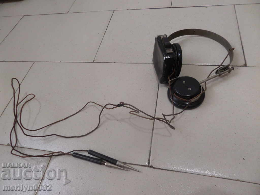 Headset for eavesdropping calls MOI Bulgaria