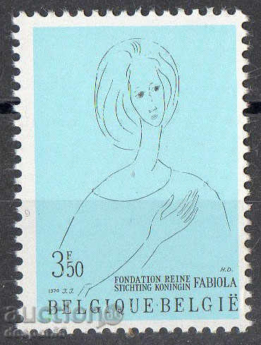 1970. Βέλγιο. Queen Fabiola.