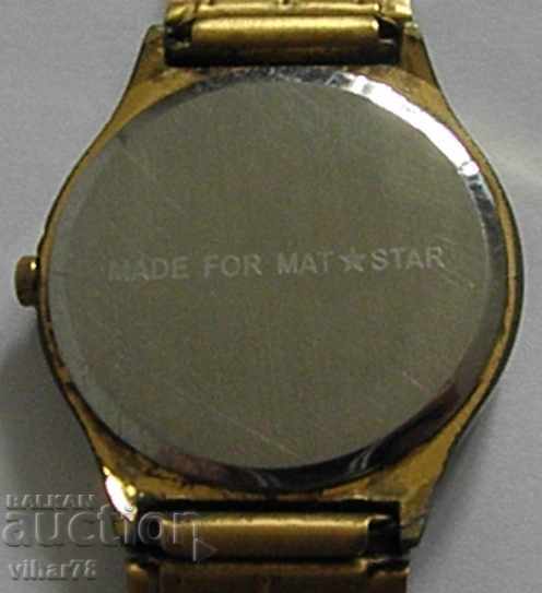 Delivery of MALE HANDMADE QUARTZ CLOCK MAT Delivery of MALE HANDMADE QUARTZ CLOCK MAT