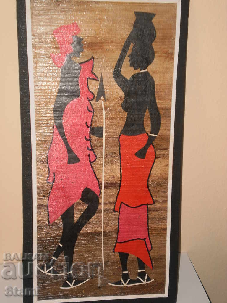 Pair of picture-tables from banana leaf-6 with price 55.00 BGN | € 28.12 Pair of picture-tables from banana leaf-6 with price 55.00 BGN | € 28.12