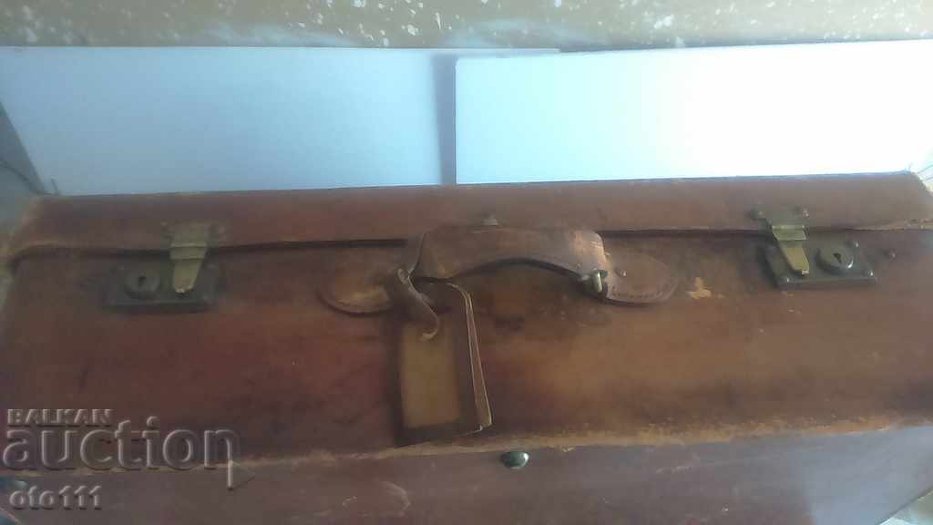 СТАР ГОЛЯМ КОЖЕН КУФАР ОТ ЦАРСКО ВРЕМЕ - 6 СТАР ГОЛЯМ КОЖЕН КУФАР ОТ ЦАРСКО ВРЕМЕ - 6