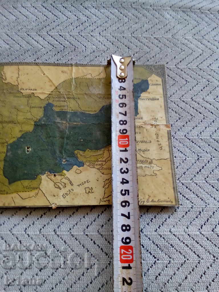 An old map on the Balkans - 5 An old map on the Balkans - 5