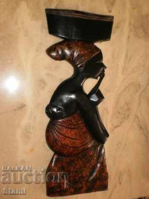 Ξύλινη γυναίκα με κορίτσι από τη Γκάνα-1 με τιμή 91.00 BGN | € 46.53 Ξύλινη γυναίκα με κορίτσι από τη Γκάνα-1 με τιμή 91.00 BGN | € 46.53