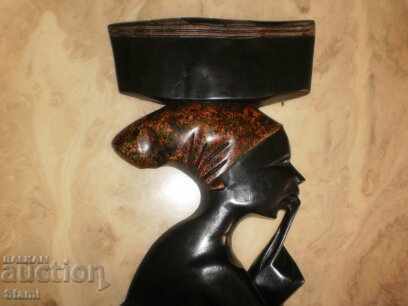 Ξύλινη γυναίκα με κορίτσι από τη Γκάνα-1 - 5 Ξύλινη γυναίκα με κορίτσι από τη Γκάνα-1 - 5