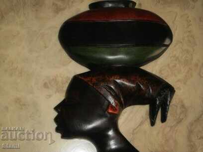 Wooden woman pano with a child from Ghana-2 with price 91.00 BGN | € 46.53 Wooden woman pano with a child from Ghana-2 with price 91.00 BGN | € 46.53