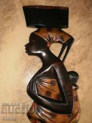 Ξύλινη γυναίκα με κορίτσι από την Γκάνα-3 με τιμή 95.00 BGN | € 48.57 Ξύλινη γυναίκα με κορίτσι από την Γκάνα-3 με τιμή 95.00 BGN | € 48.57