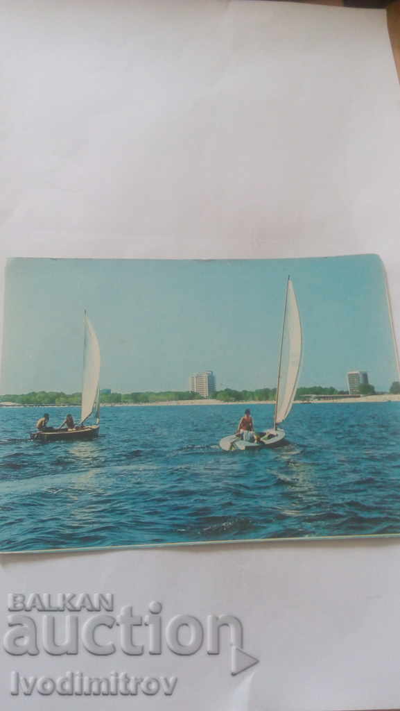 Carte poștală Sunny Beach View 1972